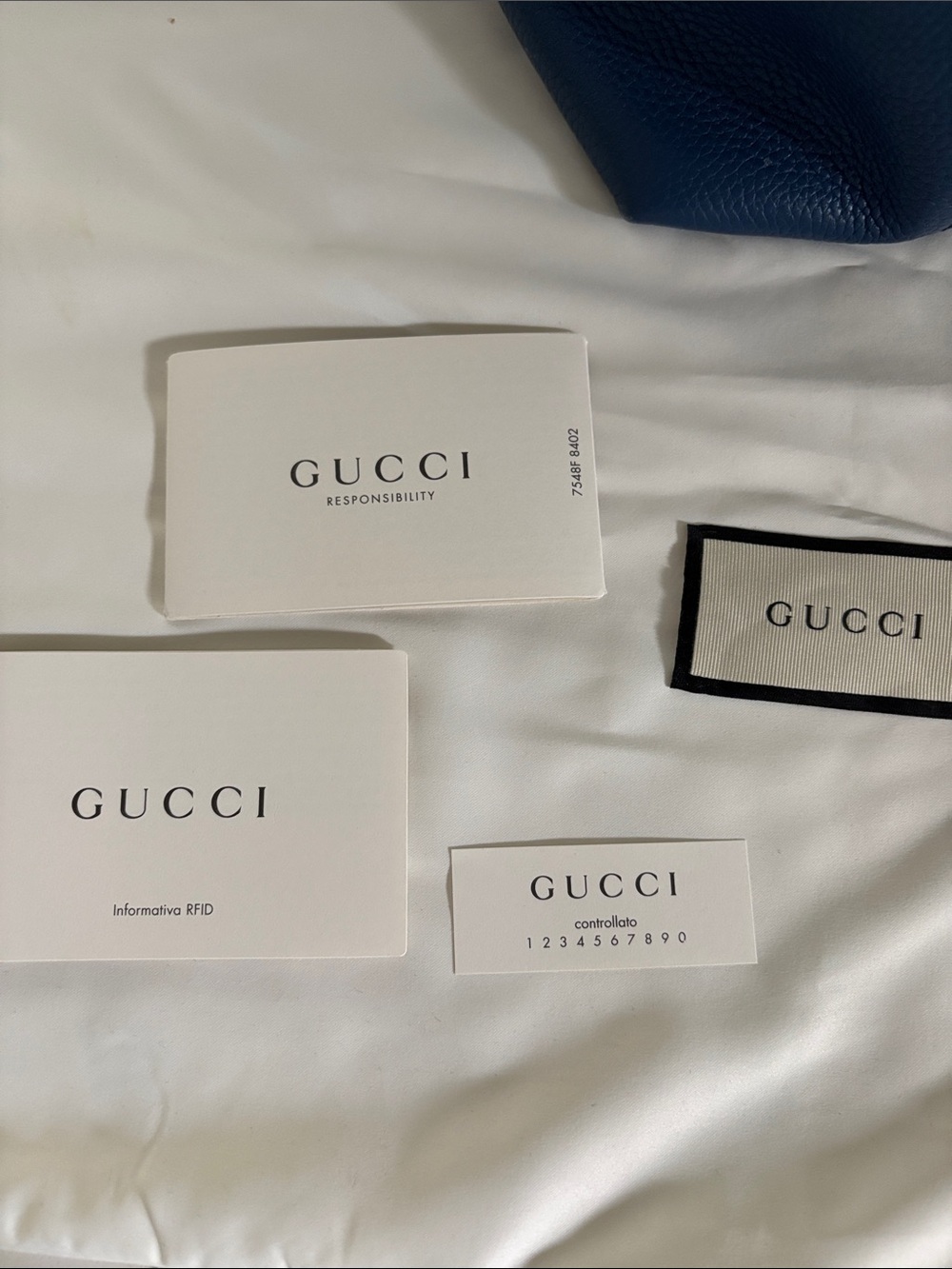 Gucci Soho Disco Shoulder Bag - Blue - Picture 14 of 16
